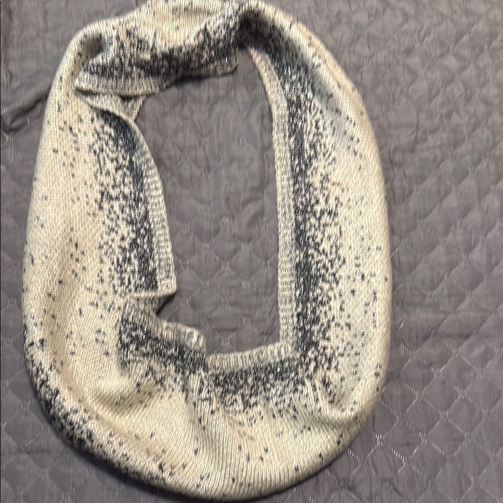 Speckled Knit Infinity Scarf